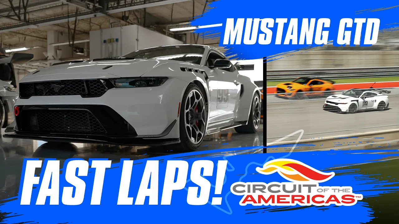 S650 Mustang GTD Track Time At COTA - LMR Employee Lap Battle maxresdefault
