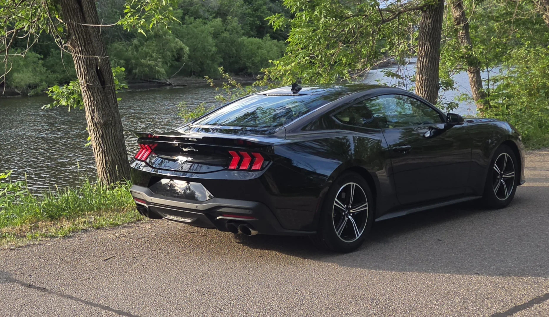 S650 Mustang I have added a Trunk Spoiler on my 2024 Mustang. 20260605_190300
