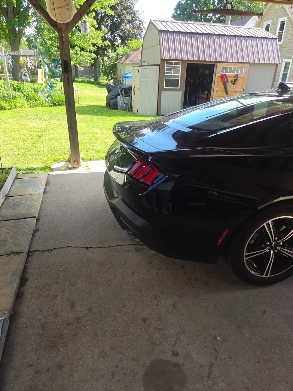 S650 Mustang I have added a Trunk Spoiler on my 2024 Mustang. 20260605_162043