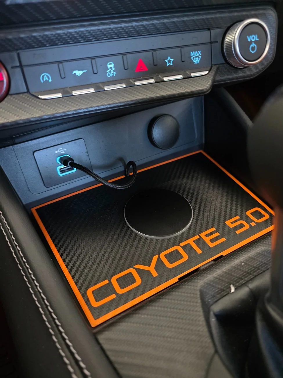 S650 Mustang $6 wireless charger fix DIY Charge pad for 2026
