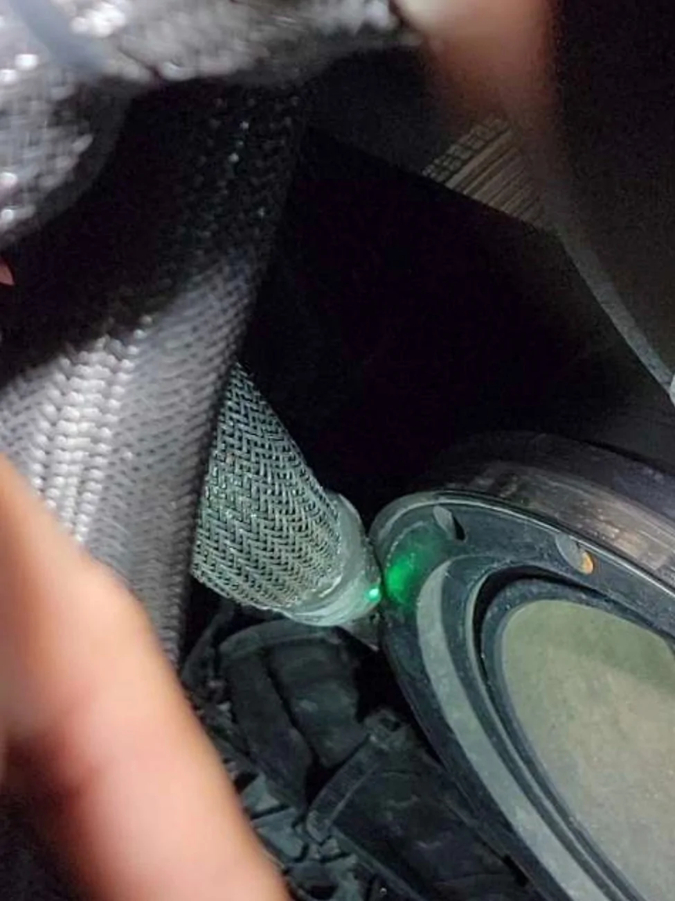 S650 Mustang Transmission coolant line interference IMG_3783