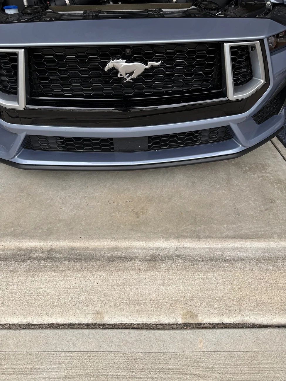 S650 Mustang Ensight Auto Sync 4 Front Parking Camera IMG_4222