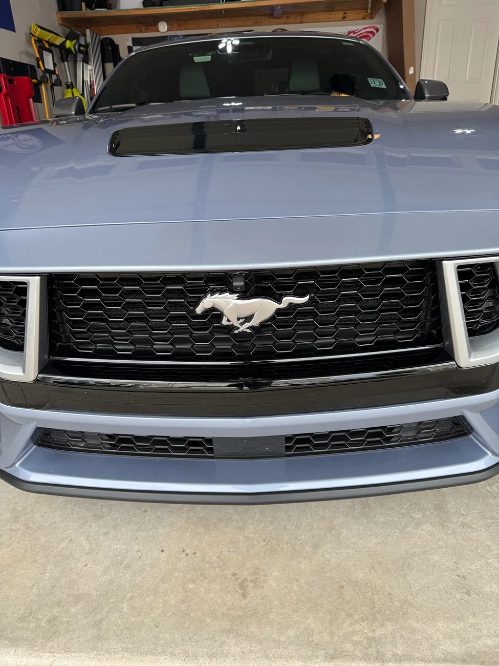 S650 Mustang Ensight Auto Sync 4 Front Parking Camera IMG_4234