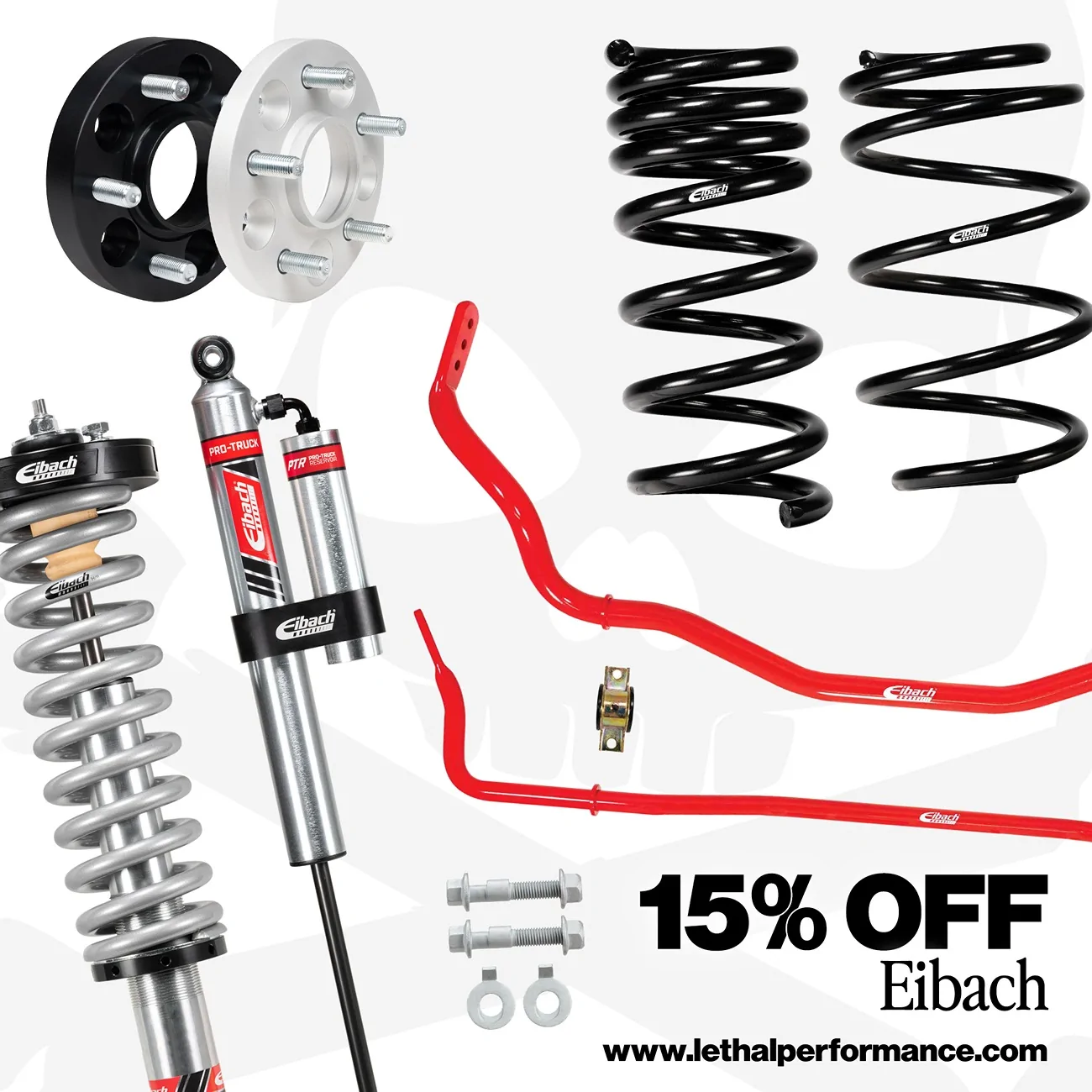 S650 Mustang SAVE 15% ON EIBACH AT LETHAL PERFORMANCE eibach
