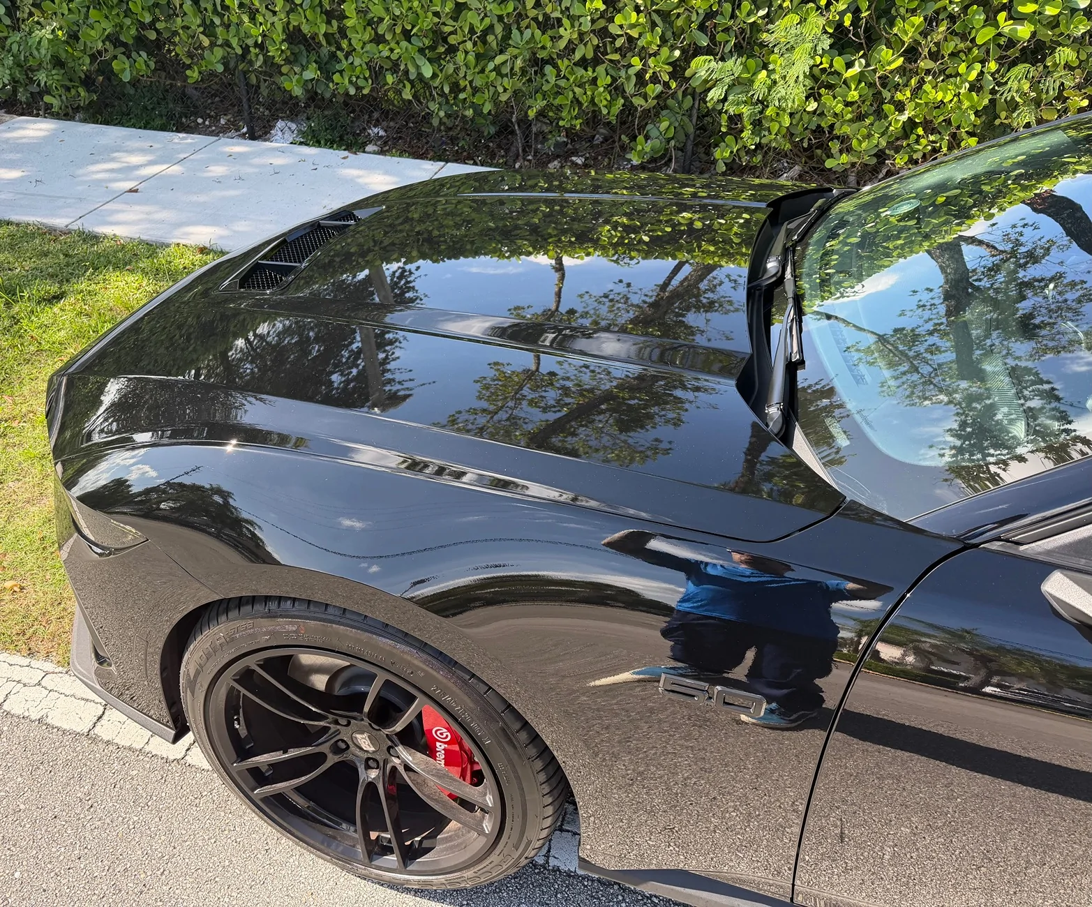 S650 Mustang Purchased a knock off AC hood vent and pleasantly surprised IMG_3576