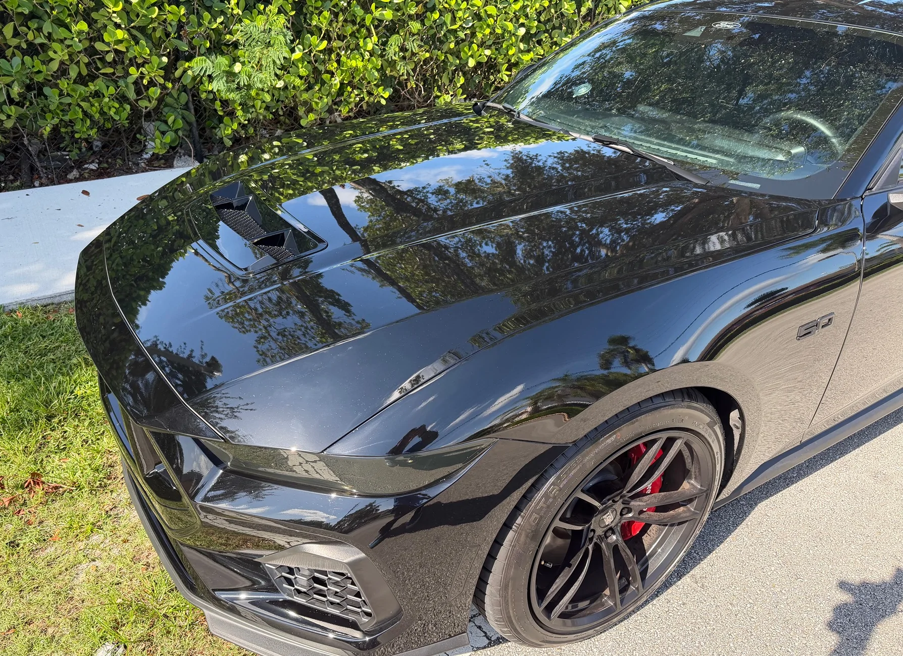 S650 Mustang Purchased a knock off AC hood vent and pleasantly surprised IMG_3578