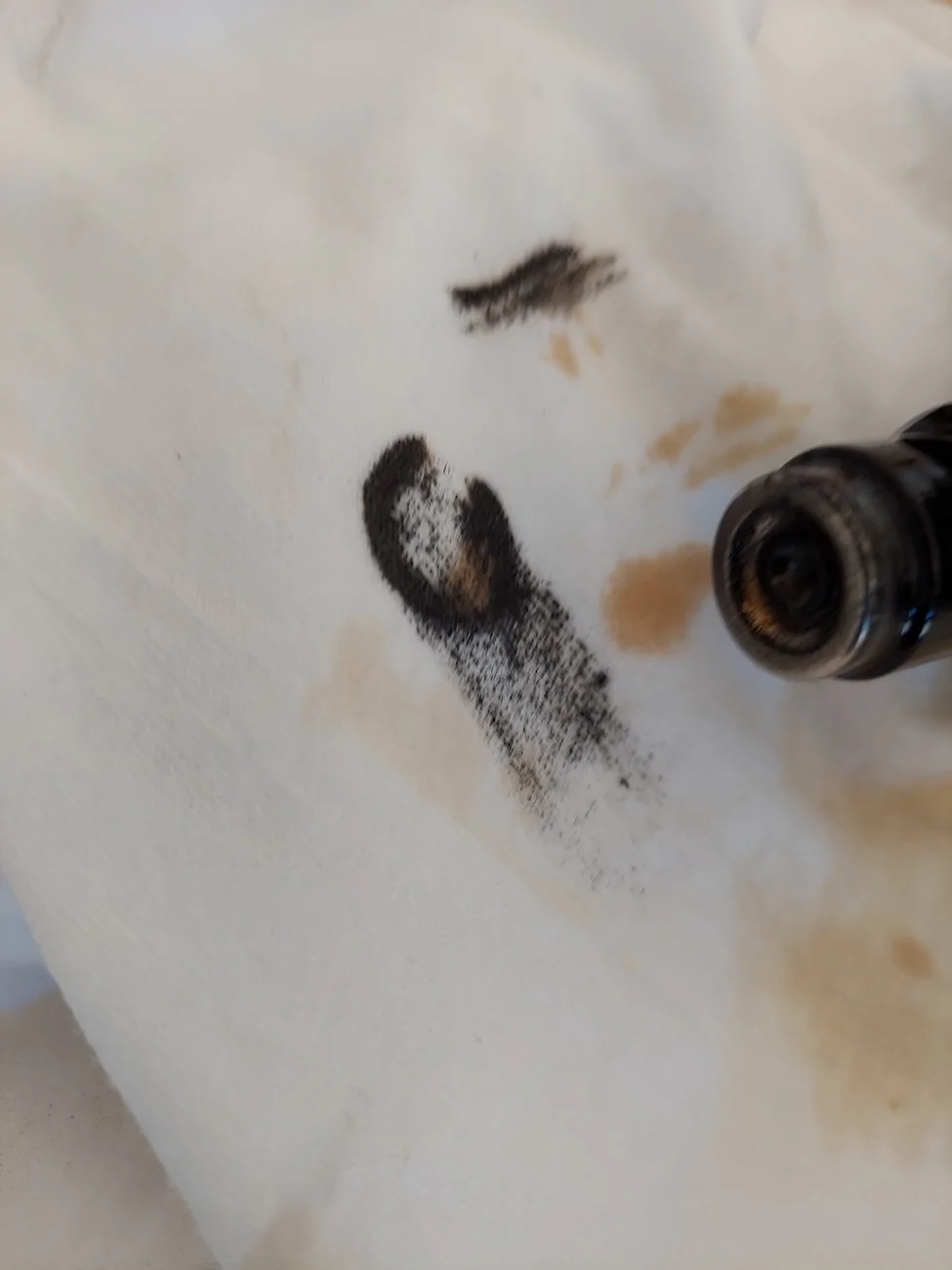 S650 Mustang Just did oil change was wondering if any amount of glitter is good in oil change? 20231009_090650