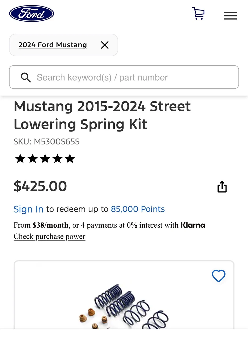 S650 Mustang Question about lowering springs IMG_2499