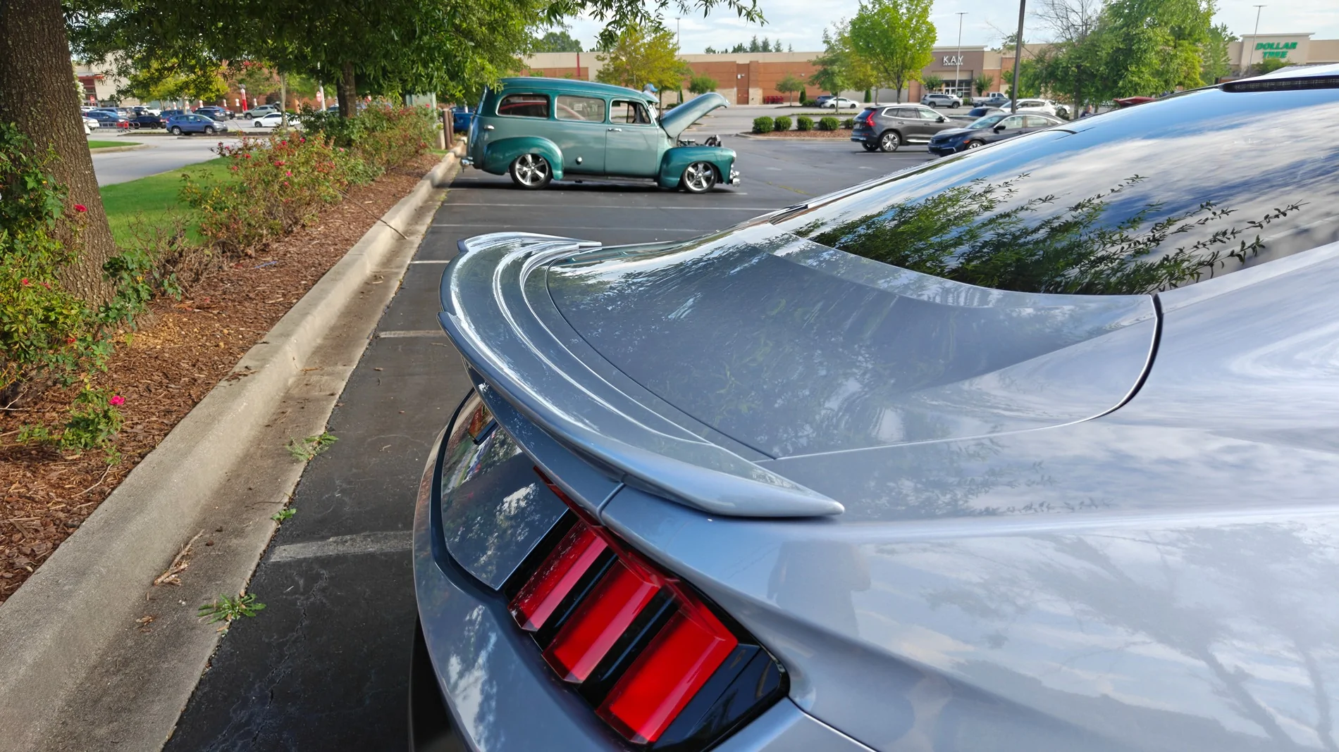 S650 Mustang DAR Paint Matched Spoiler Installed IMG20260707180055