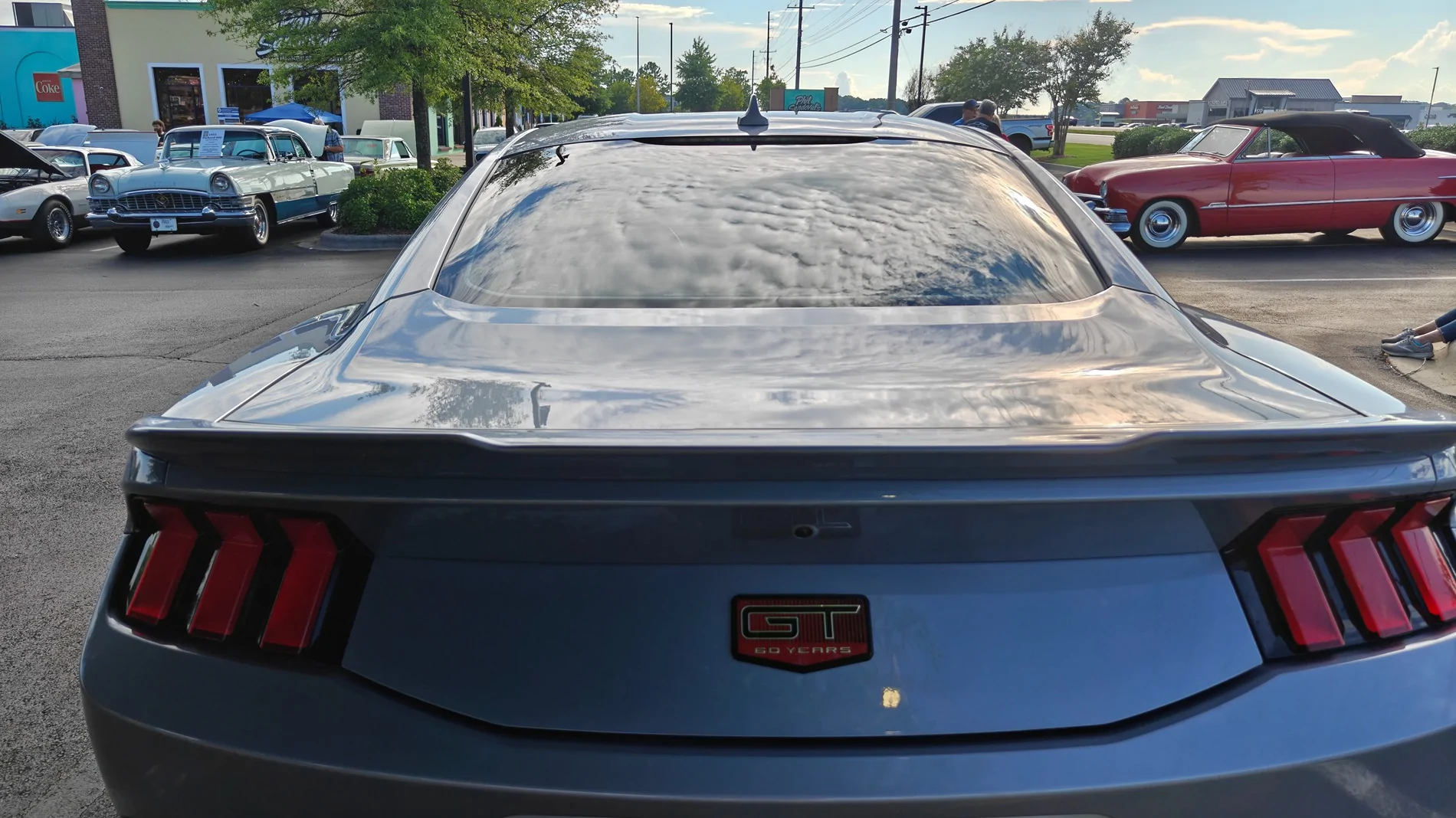 S650 Mustang DAR Paint Matched Spoiler Installed IMG20260707180108