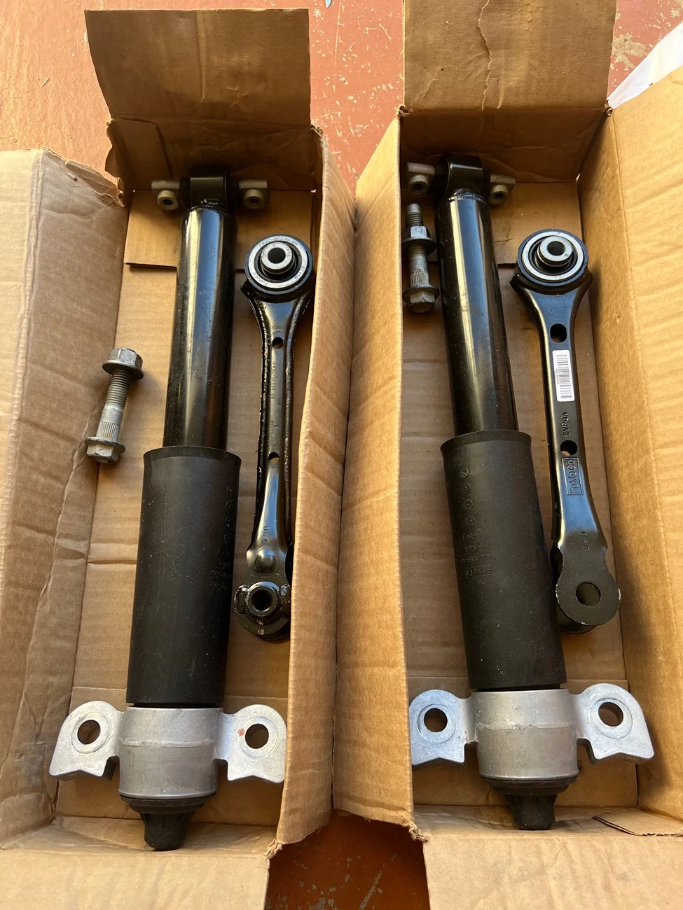 S650 Mustang 2024 Ford Mustang GT OEM Rear Shocks, Springs & Toe Links – Delivery Mileage Take-Offs IMG_9418