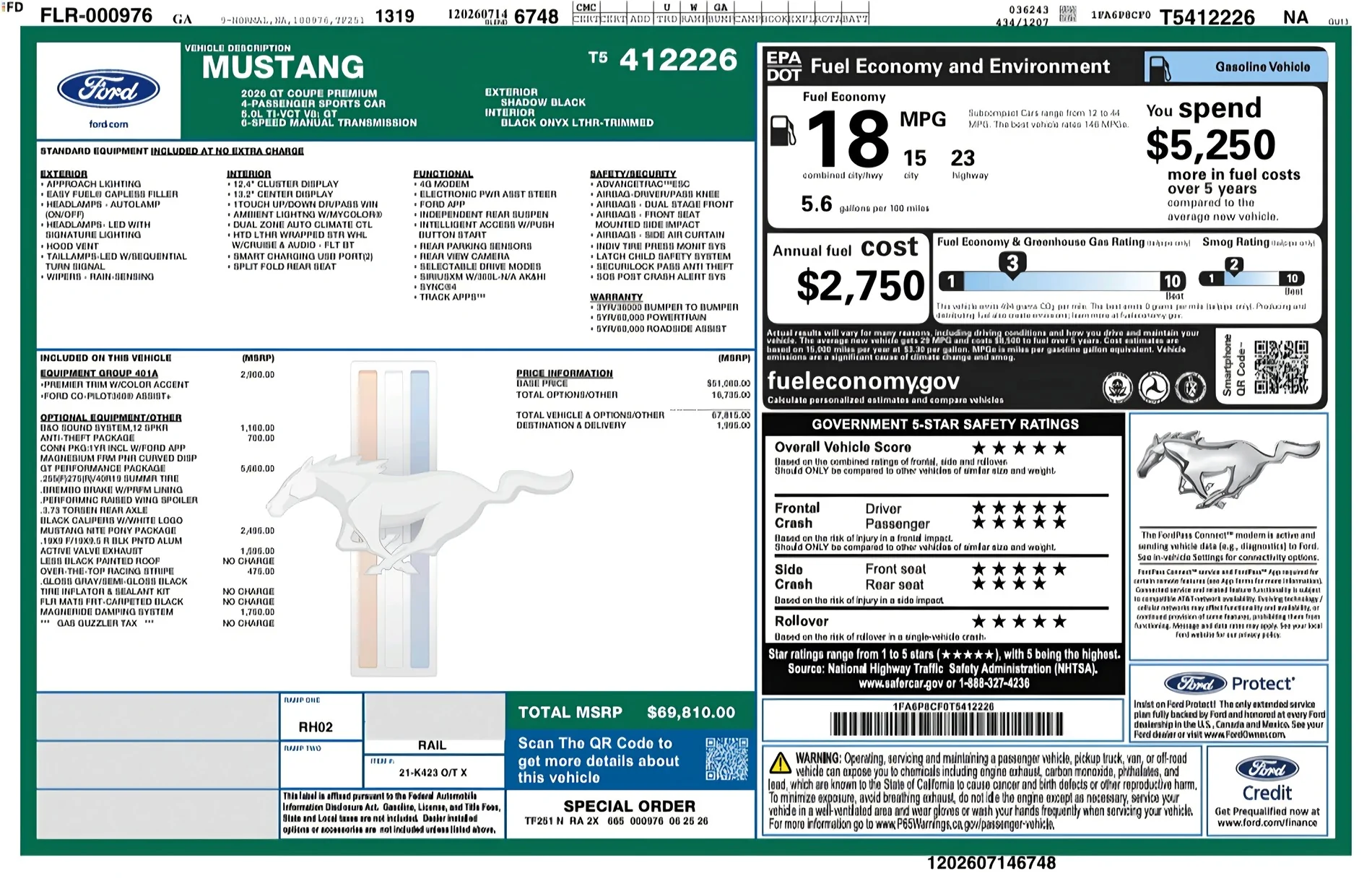S650 Mustang GT Premium Ordered! Screenshot_20260714_072429_Adobe Acrobat