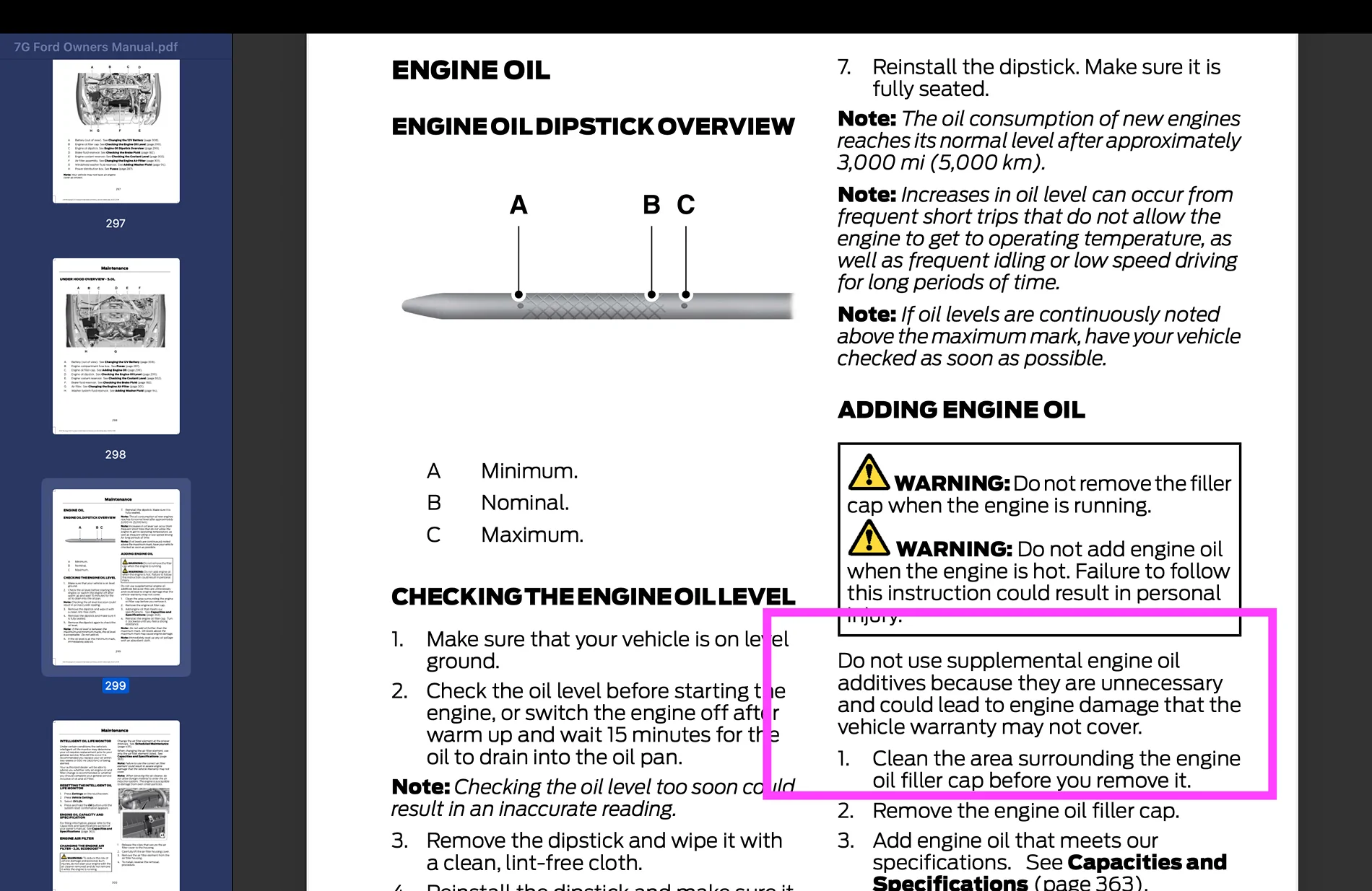 S650 Mustang First oil change after break in Screenshot 2026-07-21 at 14.31.13