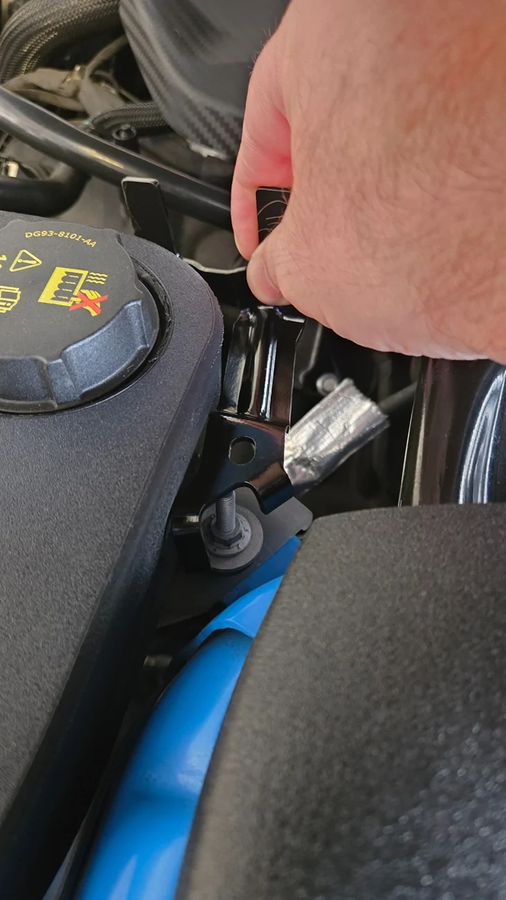 S650 Mustang Ford Performance Air/oil seperator installation questions. 20260721_155546