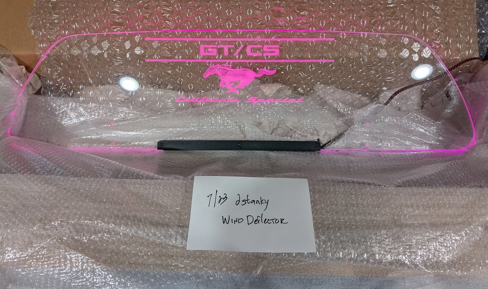 S650 Mustang For Sale - Custom GT/CS Wind Restrictor PXL_20260723_125327151