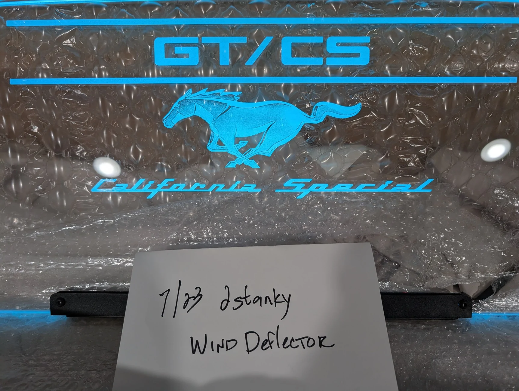 S650 Mustang For Sale - Custom GT/CS Wind Restrictor PXL_20260723_125355443