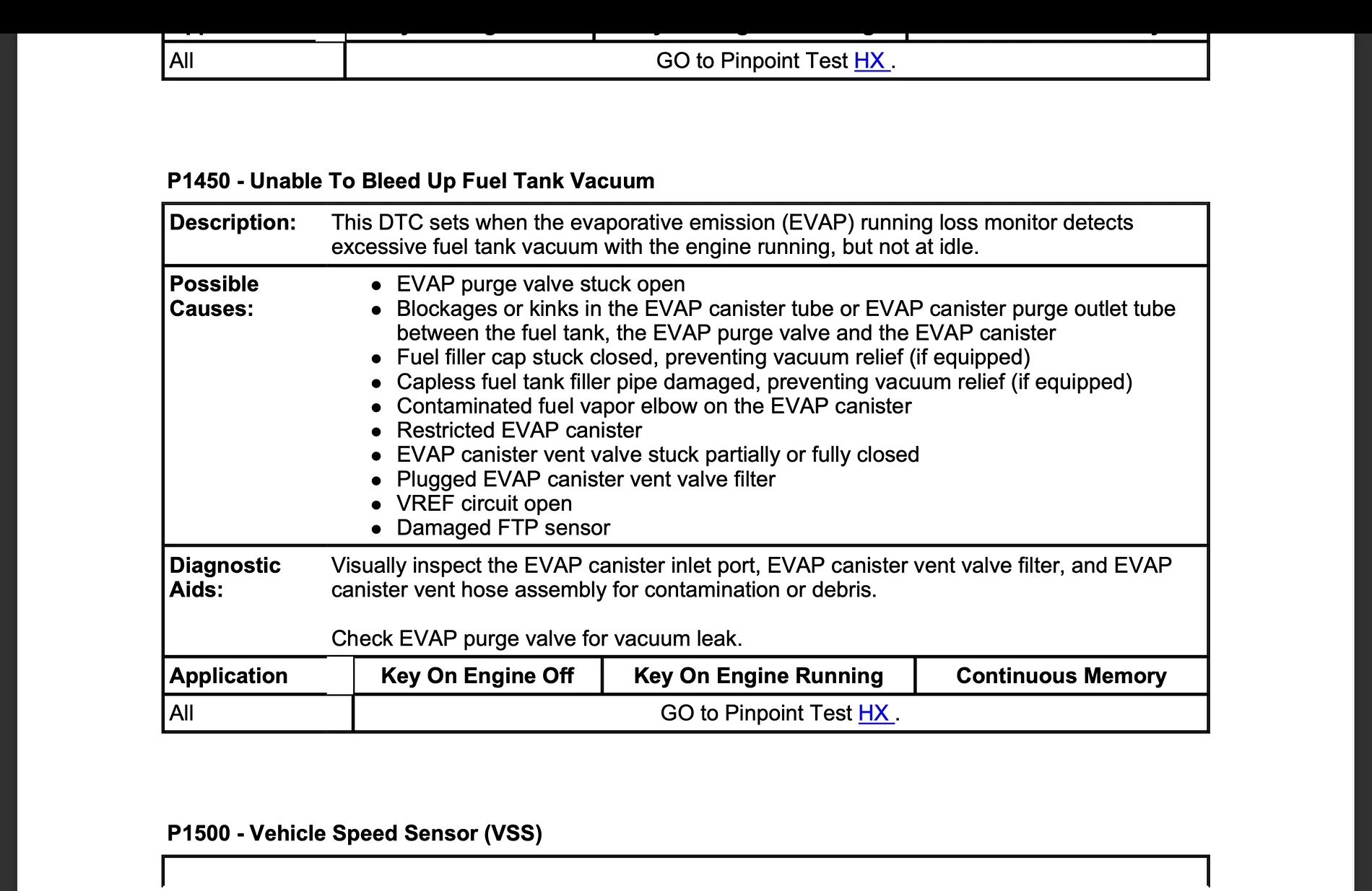 S650 Mustang [S550 Question] Hard Start After Refueling (2017 2.3 EcoBoost) - Codes P1450 & P0456 - Purge Valve Replaced Screenshot 2026-08-06 at 06.03.16
