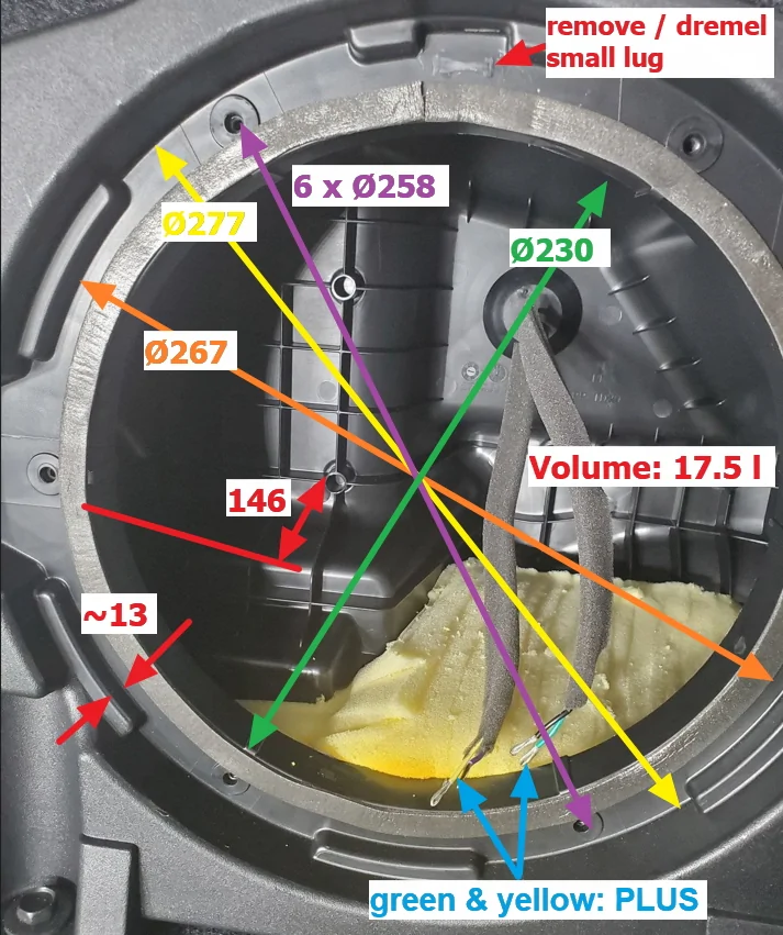 S650 Mustang My Adventures in Upgrading the Subwoofer and Center Speaker 57604