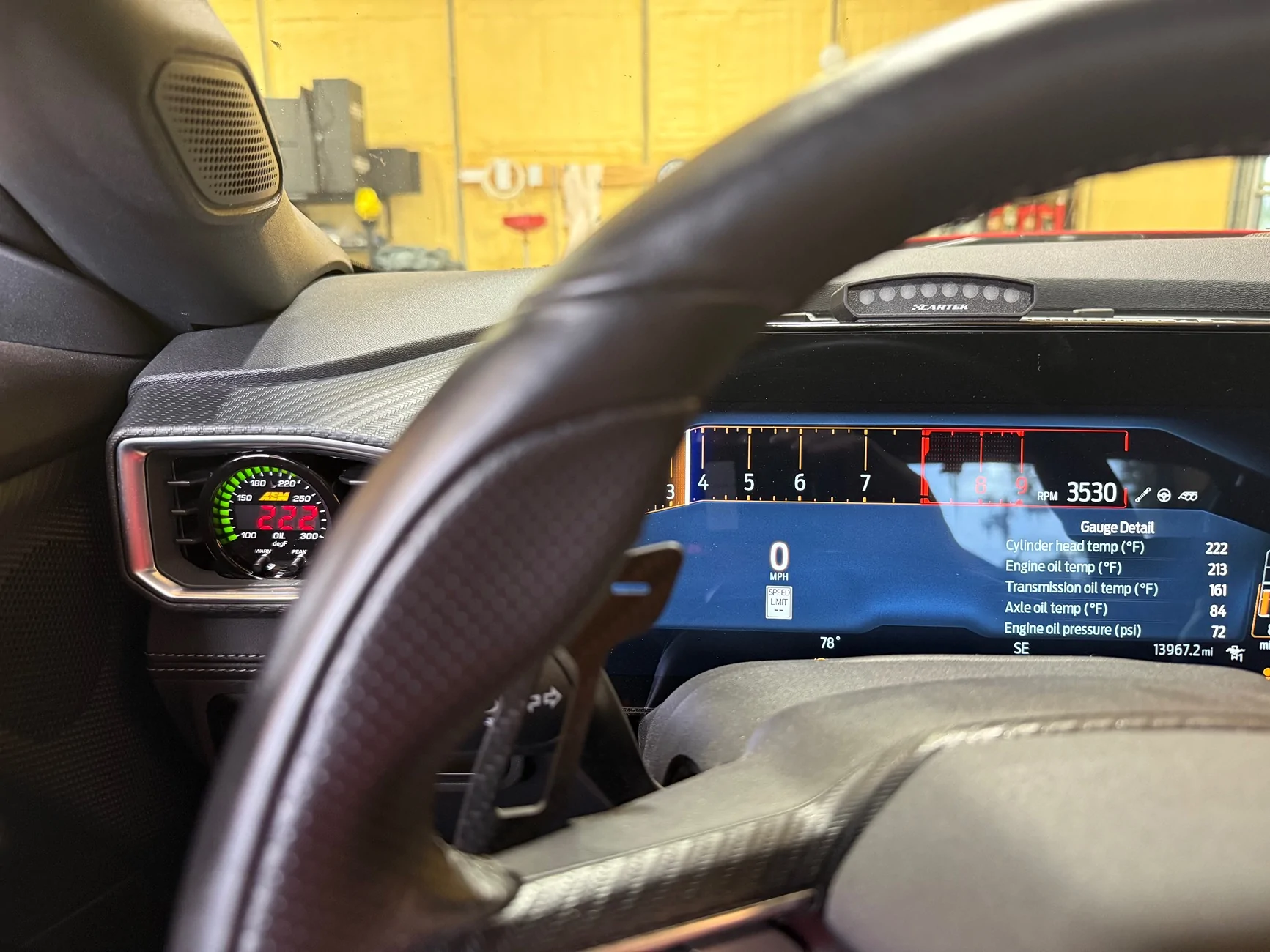 S650 Mustang Inferred vs Actual Oil Temperature - Results IMG_6387
