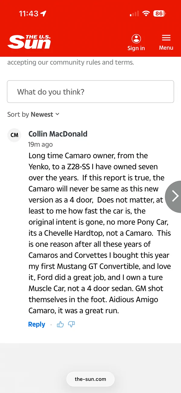 S650 Mustang Ford Shows 4-door Mustang Hybrid to Dealers; Price <$40k, <4 sec 0-60, size/design likened to Panamera IMG_9946