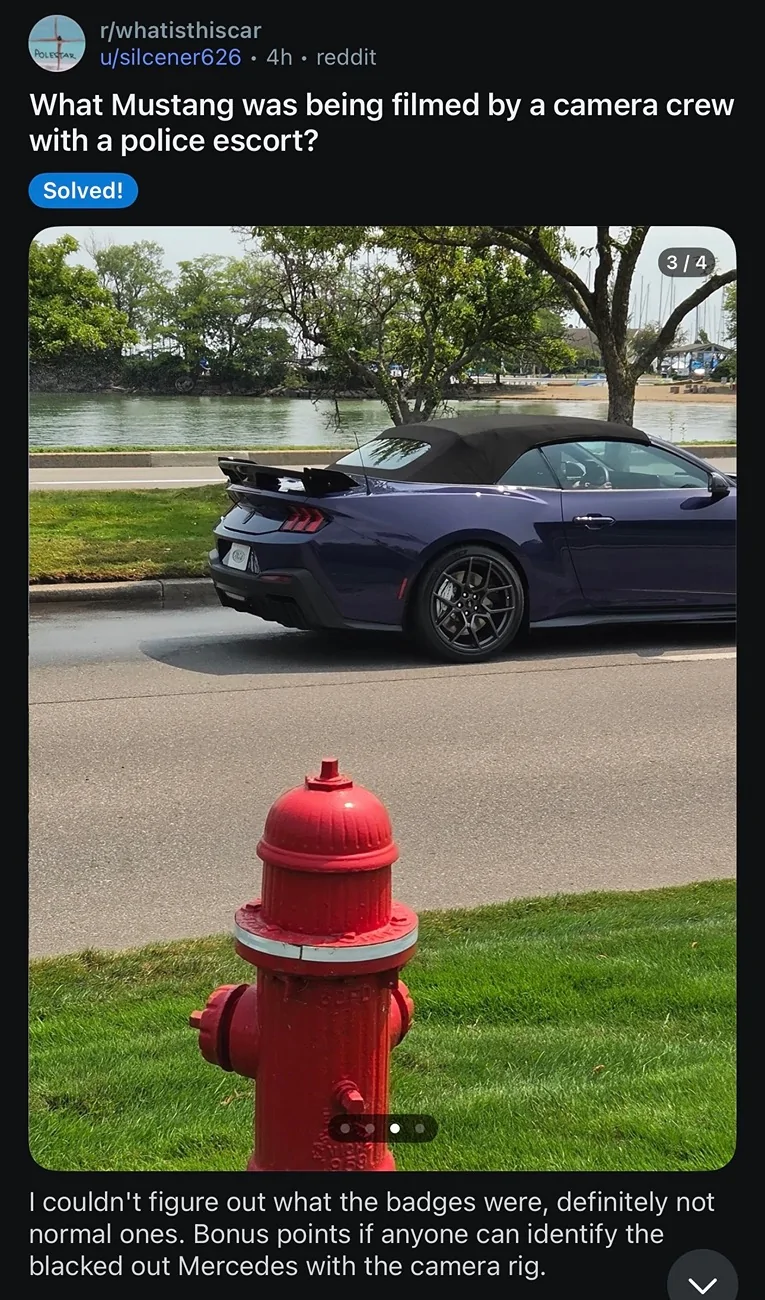S650 Mustang Mustang Dark Horse SC Convertible leaked! Sighting photos IMG_2403