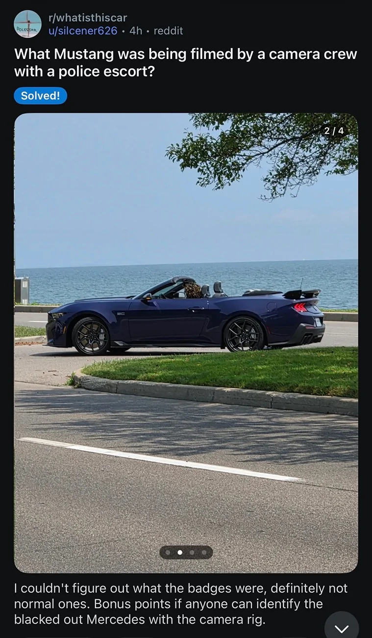 S650 Mustang Mustang Dark Horse SC Convertible leaked! Sighting photos IMG_2402