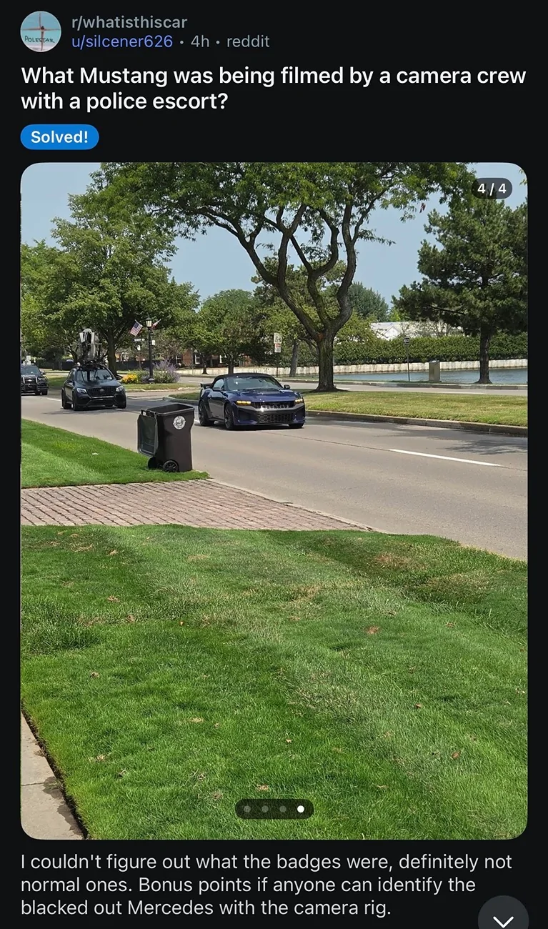 S650 Mustang Mustang Dark Horse SC Convertible leaked! Sighting photos IMG_2404