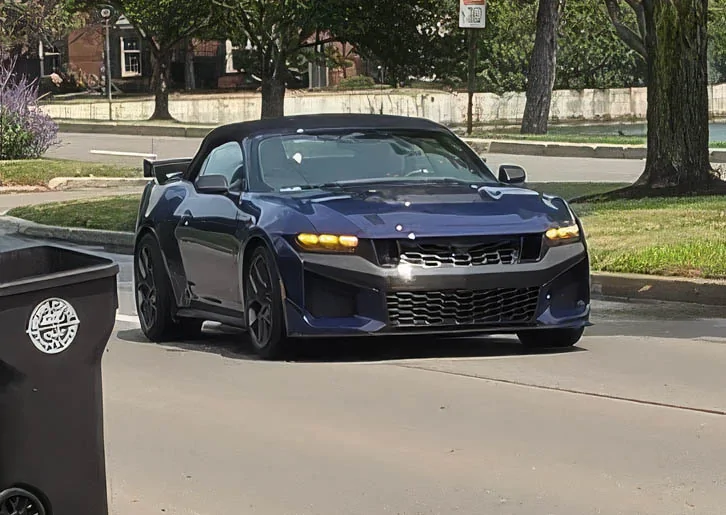 S650 Mustang Mustang Dark Horse SC Convertible leaked! Sighting photos sc mustang convertibl
