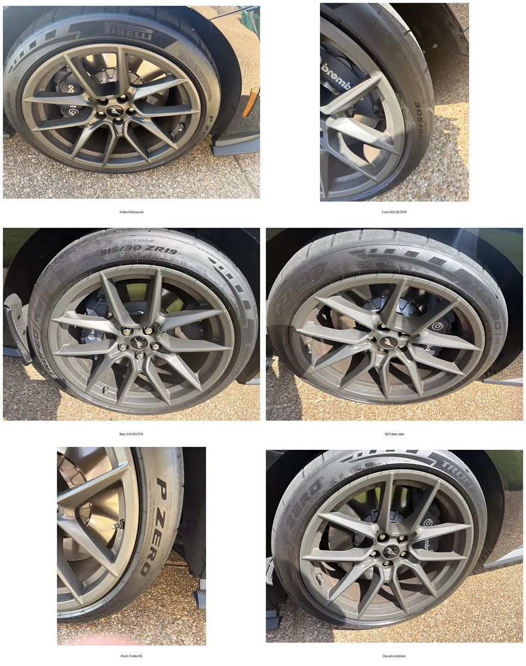 S650 Mustang 26 Dark Horse (Handling package) OEM Tires for sale Dark_Horse_Trofeo_RS_Photos