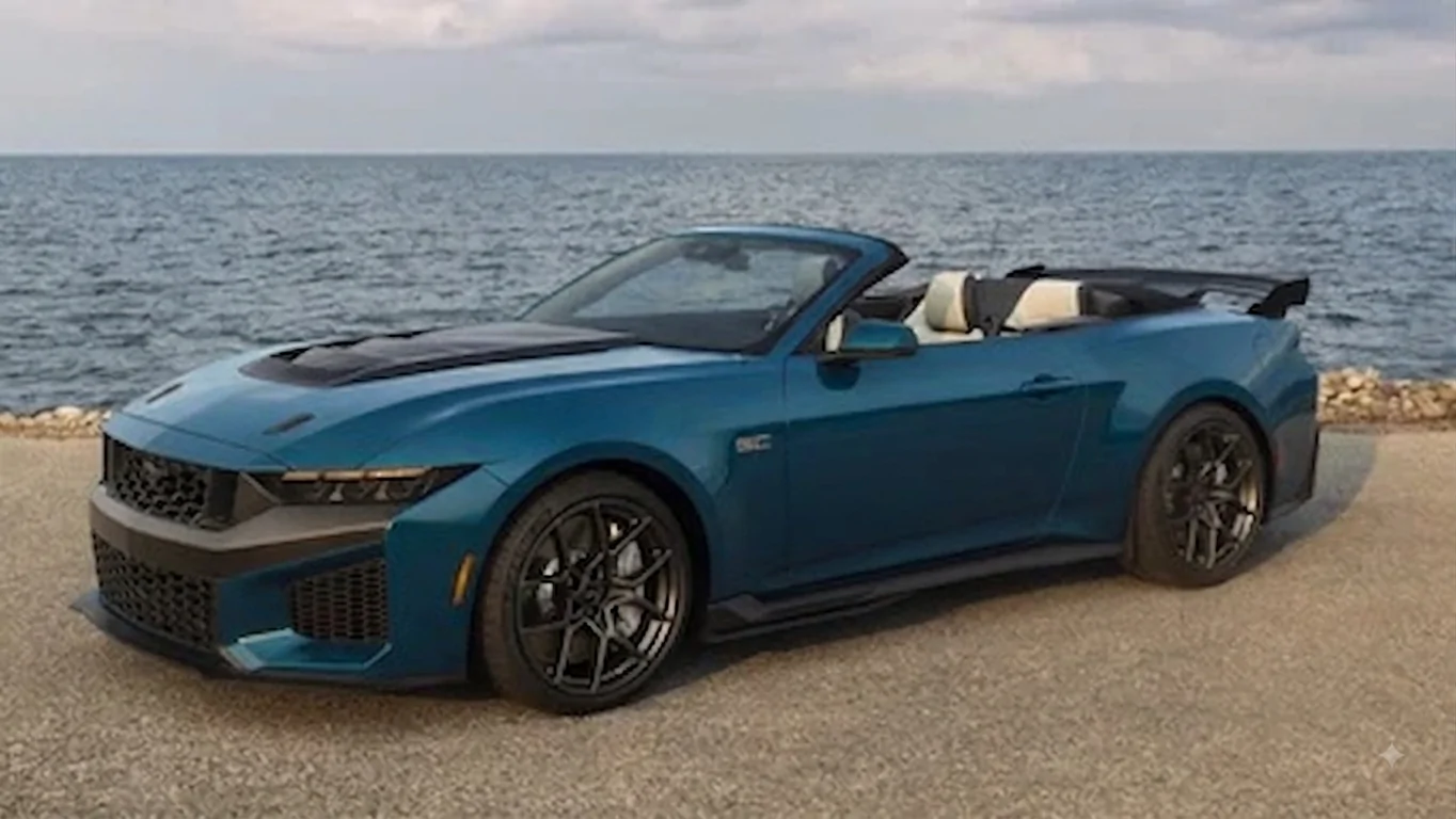 S650 Mustang 2027 Mustang Dark Horse SC Convertible Officially Revealed 1786741953682