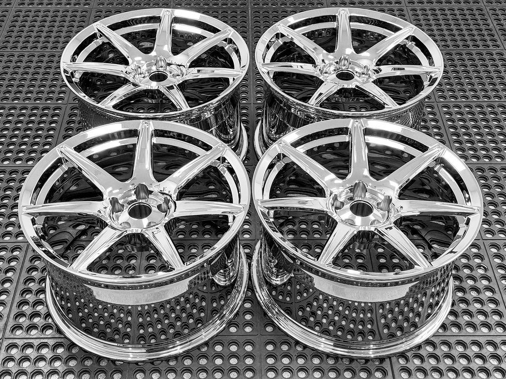 S650 Mustang M7 M7R S650 Mustang EcoBoost GT PP 5.0 Dark Horse 19" & 20" Sizes - Custom-Tailored _chrome_2_a3460ab0b72110966e3bb2397c64b2a3b853af50