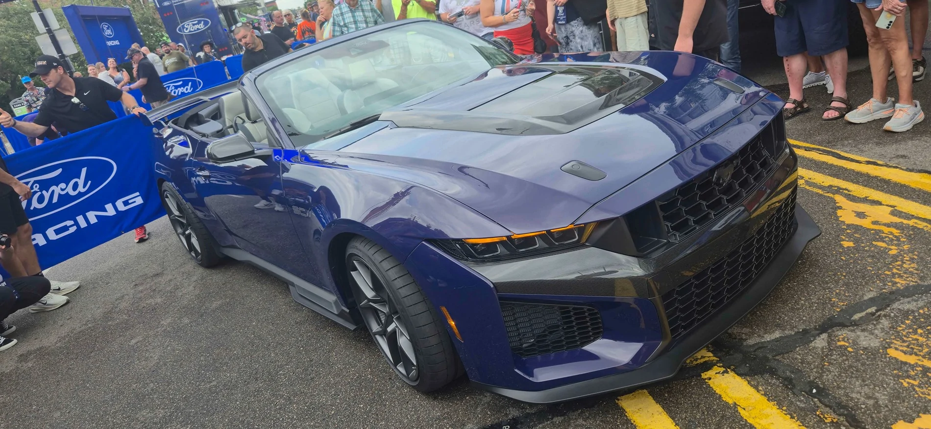 S650 Mustang Mustang Dark Horse SC Convertible leaked! Sighting photos 1975