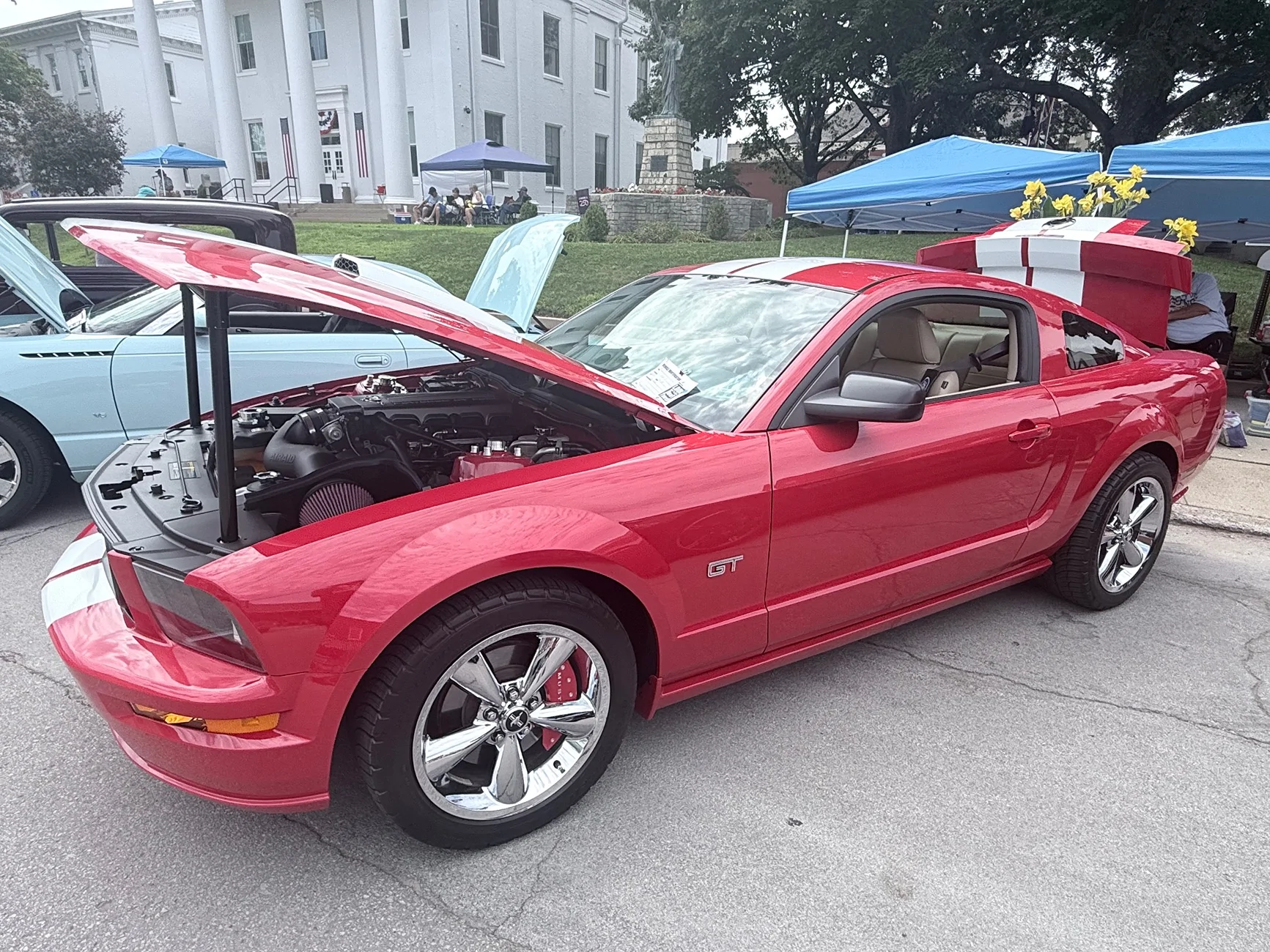 S650 Mustang Summertime is car shows IMG_3088