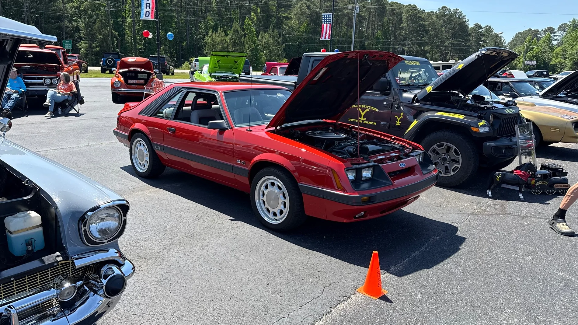 S650 Mustang Summertime is car shows IMG_1486