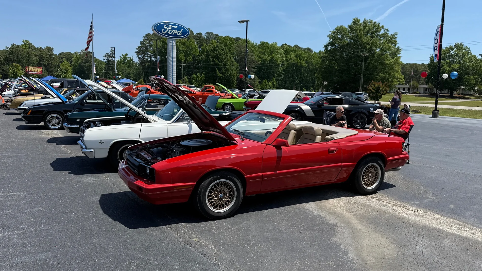 S650 Mustang Summertime is car shows IMG_1489