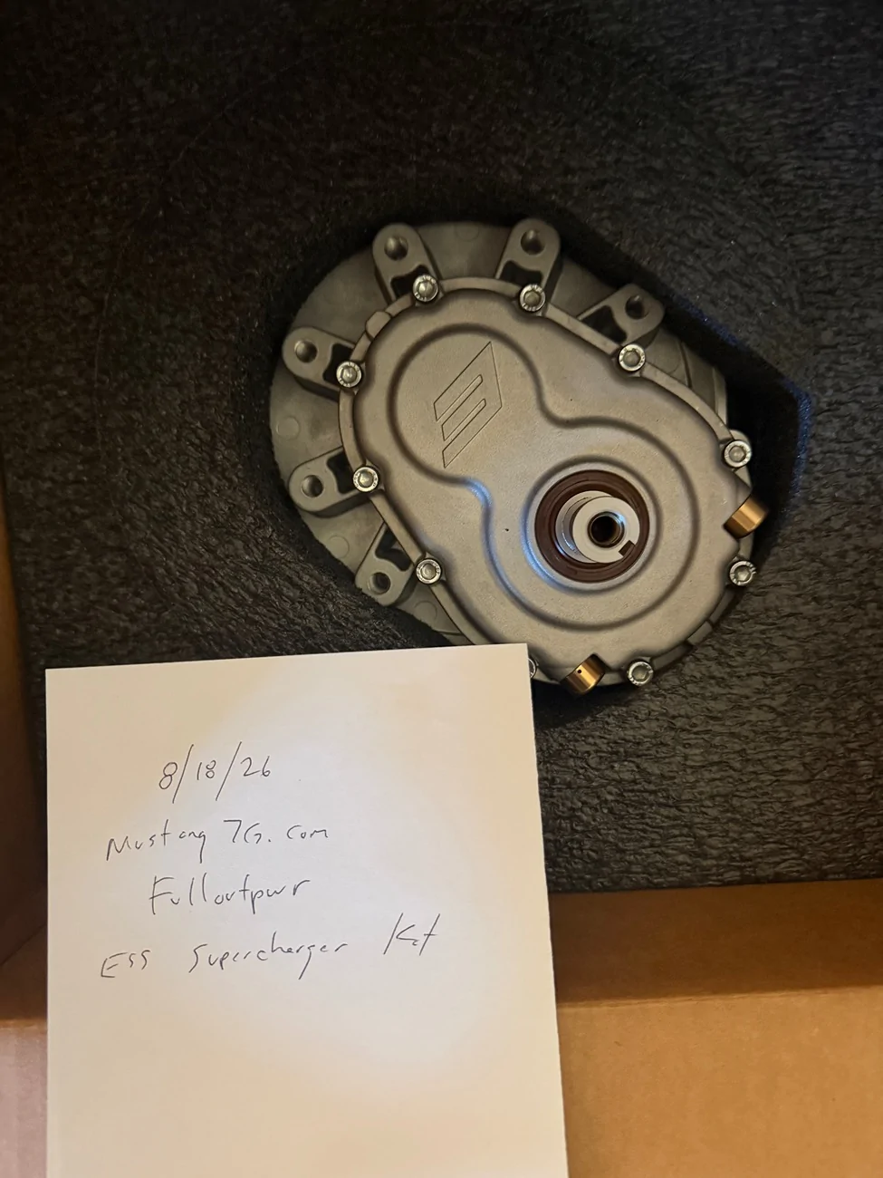 S650 Mustang BNIB ESS G3 supercharger kit IMG_7381