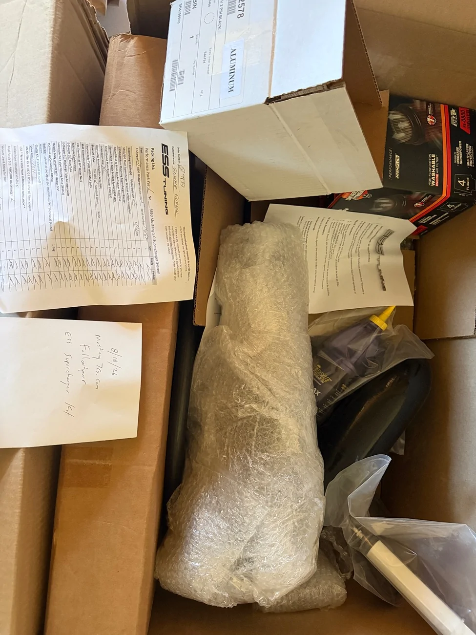 S650 Mustang BNIB ESS G3 supercharger kit IMG_7382