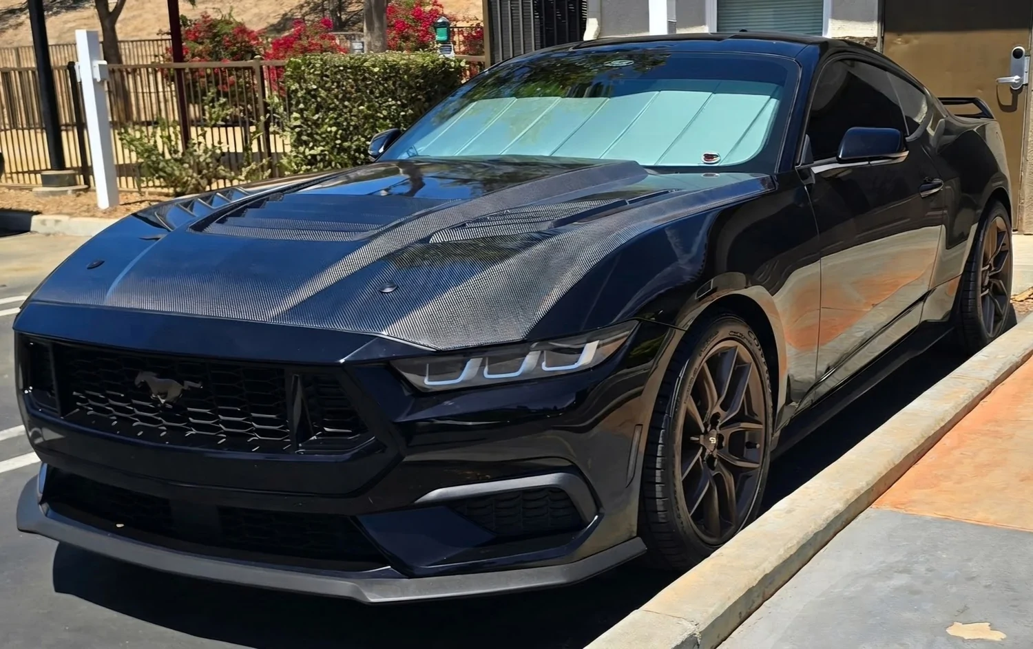 S650 Mustang Viking's Black EcoBeast Build GT3-Hood2