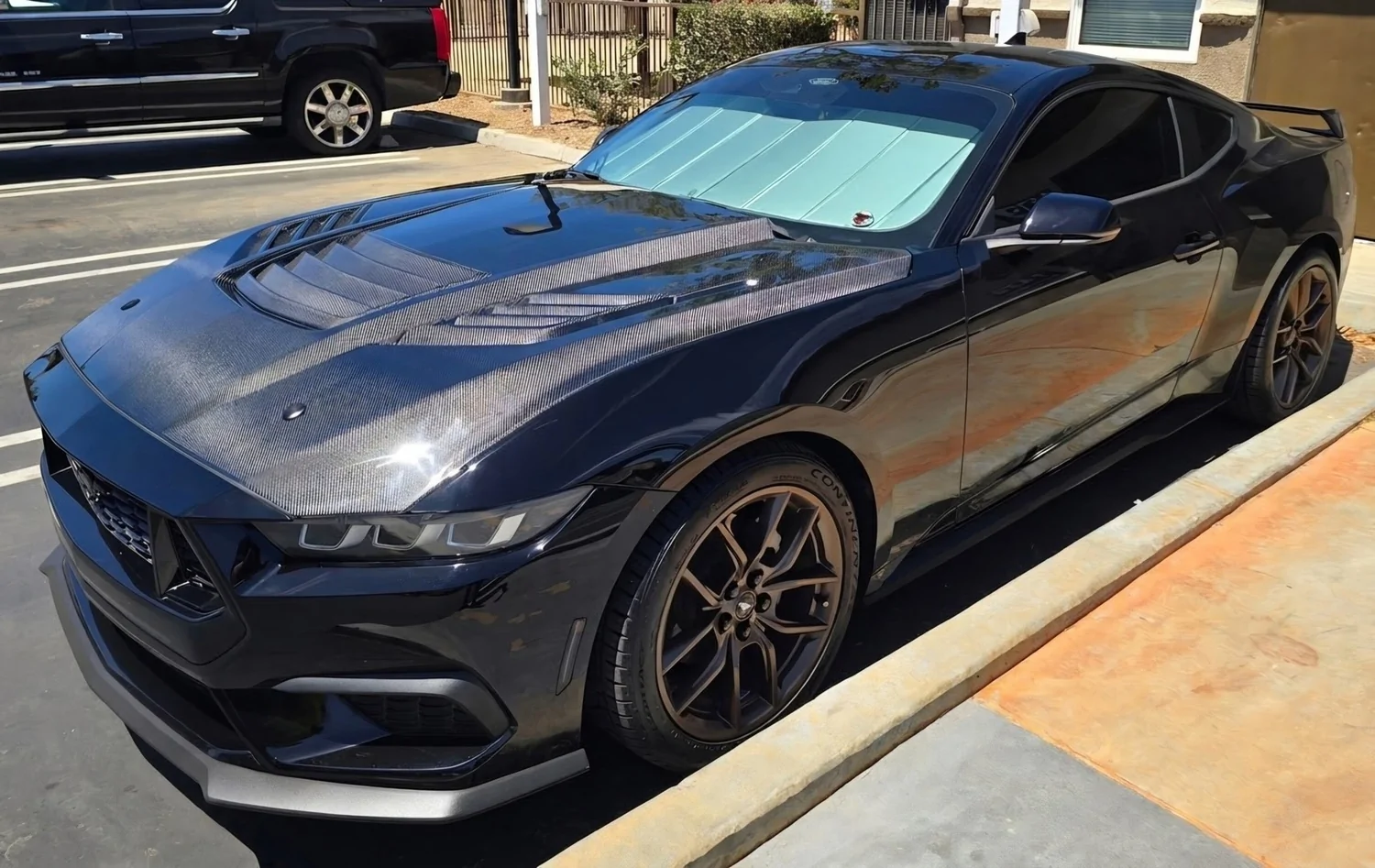 S650 Mustang Viking's Black EcoBeast Build GT3-Hood4