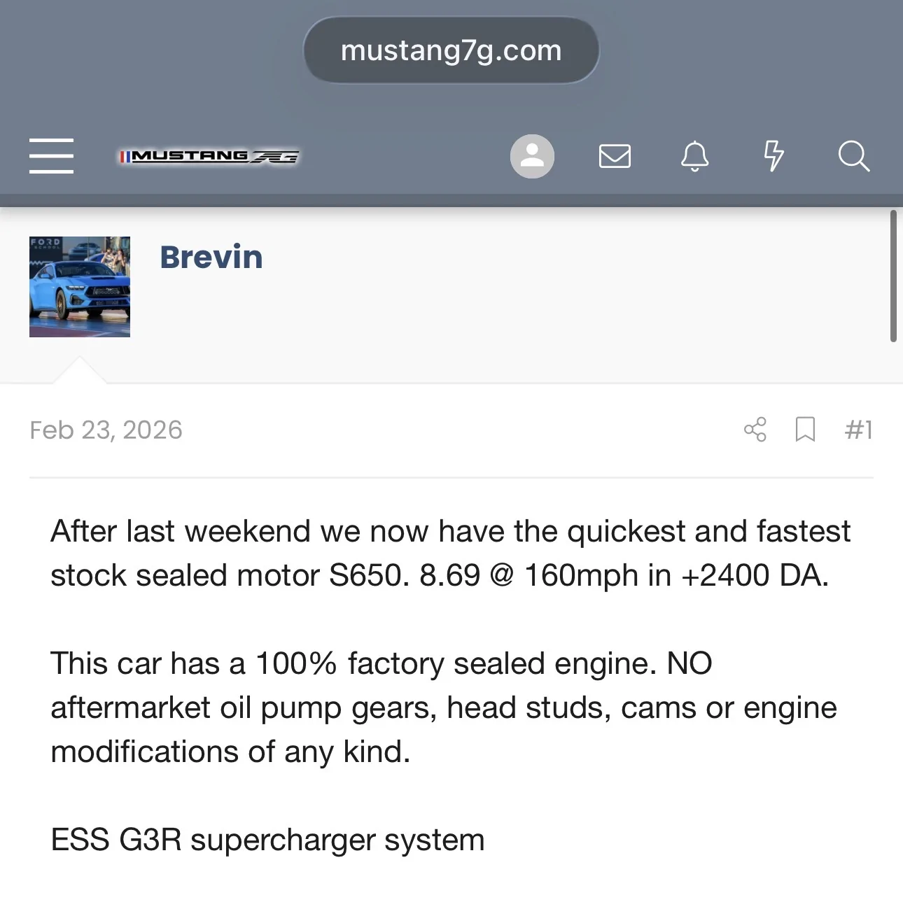 S650 Mustang Looking at ESS, recommendations for supporting mods IMG_4321