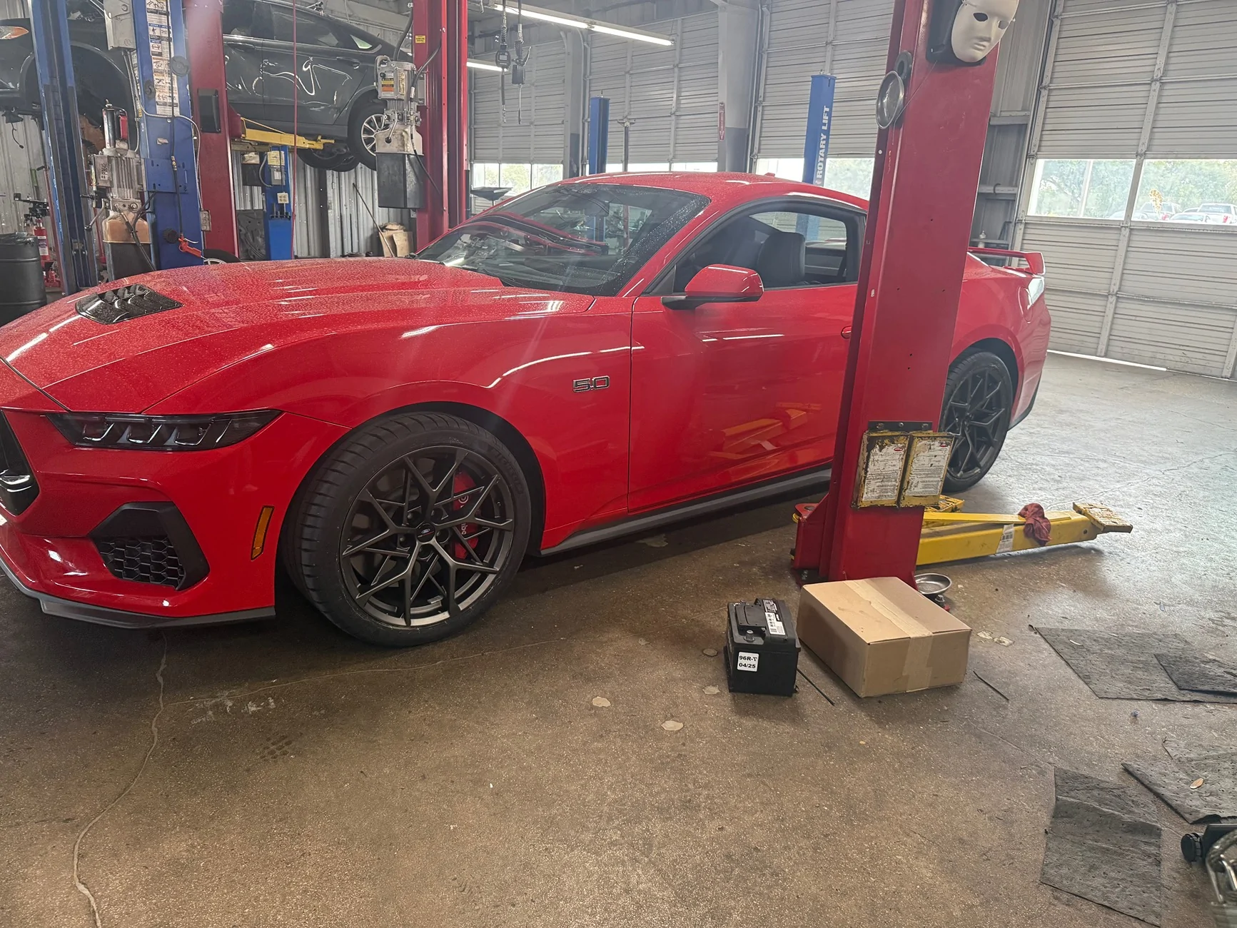 S650 Mustang Mach 1 Wheels on S650 GT- Fitment Questions IMG_4155