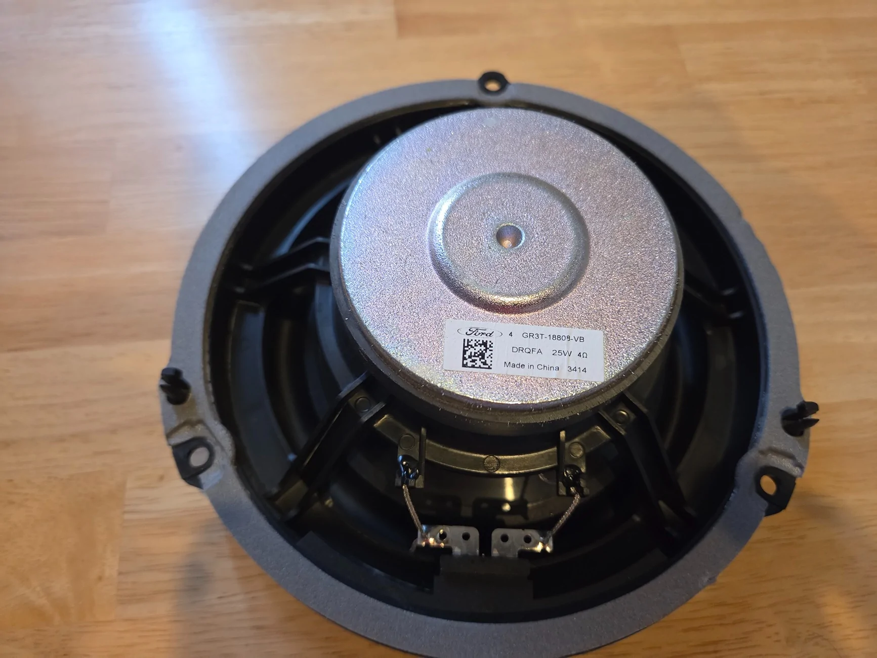 S650 Mustang Speakers replaced in '25 Stang w/9-speaker system from factory 20260826_175958