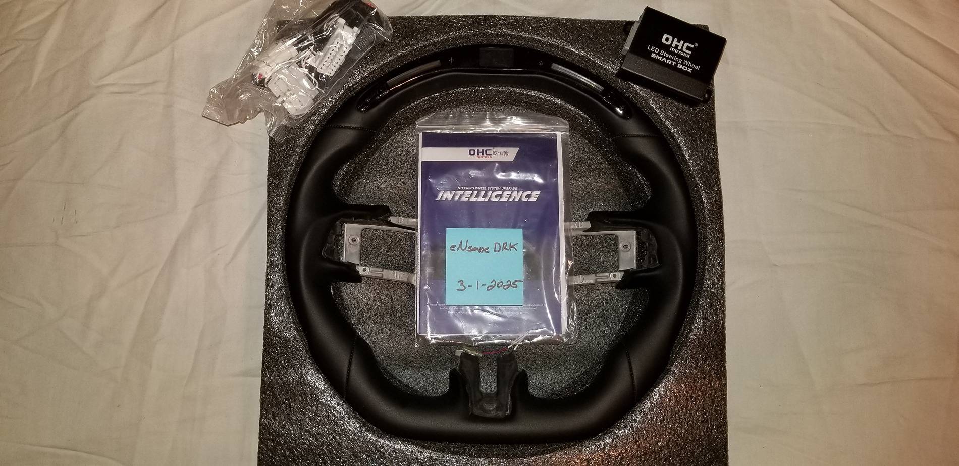 S650 Mustang New Full Leather Gen.4 Galaxy LED Steering Wheel. 850596-d02a4c4cf951542243482af0d6f5789b