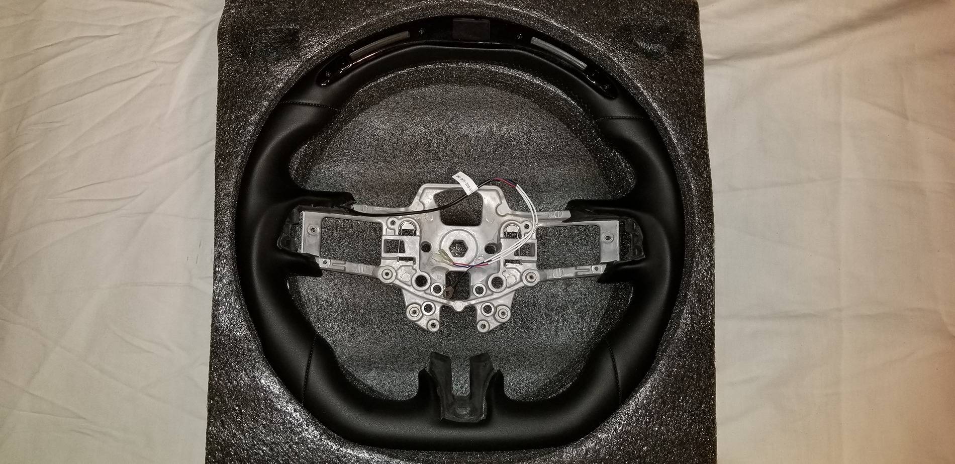 S650 Mustang New Full Leather Gen.4 Galaxy LED Steering Wheel. 850597-fd3fc3152f7c80e9bb1d1d1099079cb2