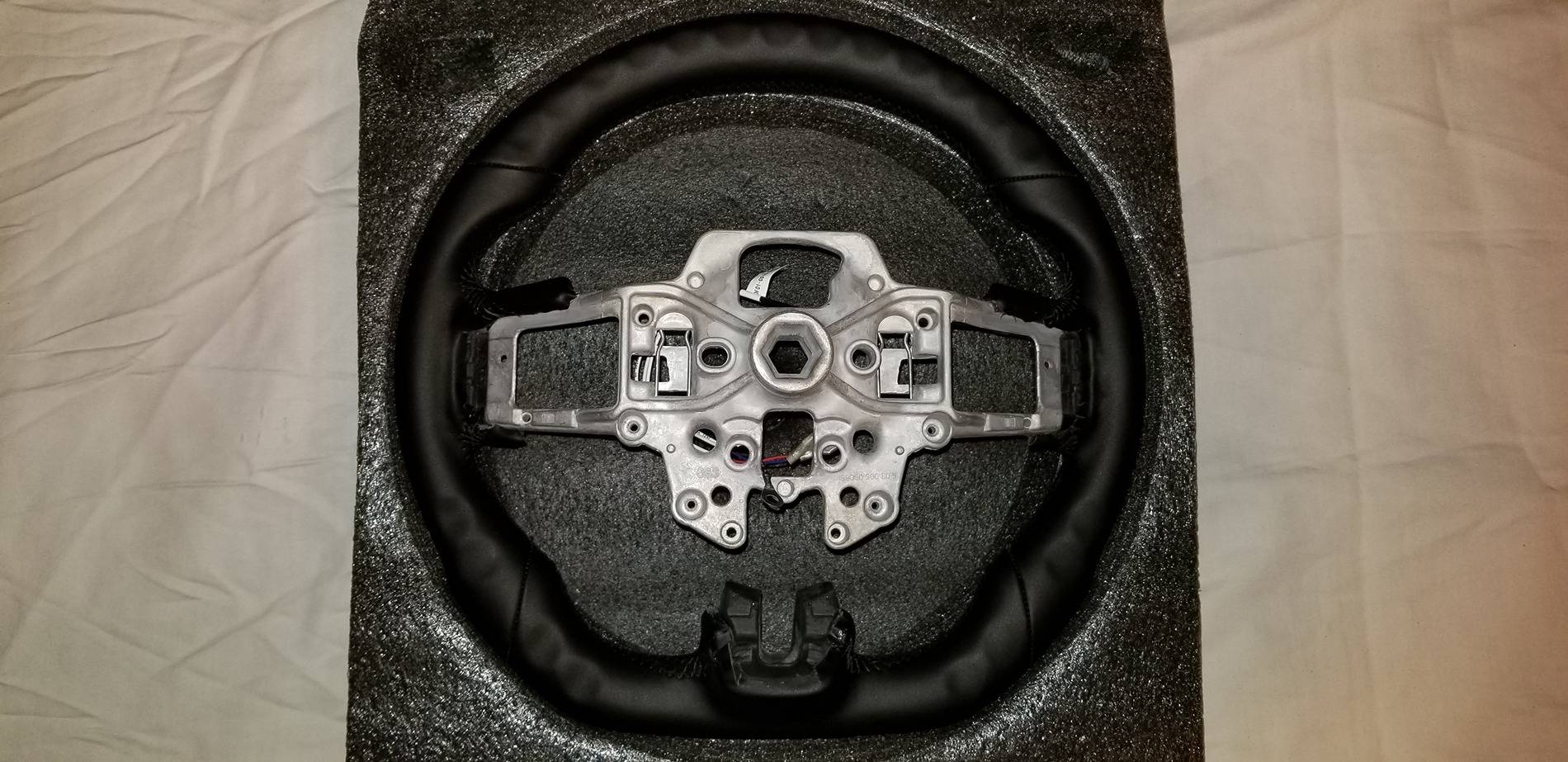 S650 Mustang New Full Leather Gen.4 Galaxy LED Steering Wheel. 850598-a19edc07e765bc9286ed8b5916febdd9