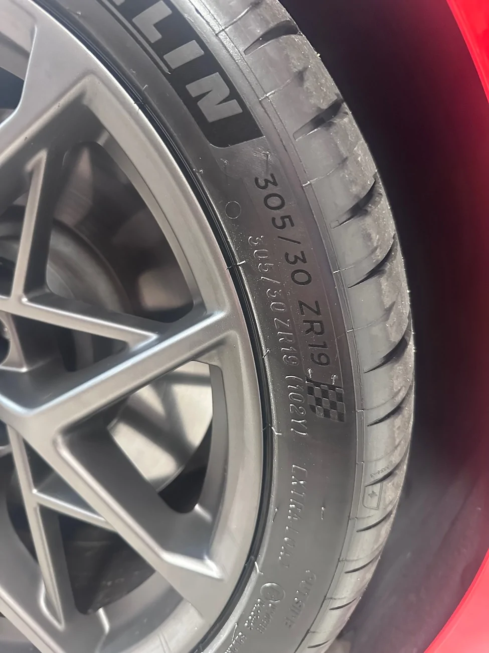 S650 Mustang Mach 1 Wheels on S650 GT- Fitment Questions IMG_6427