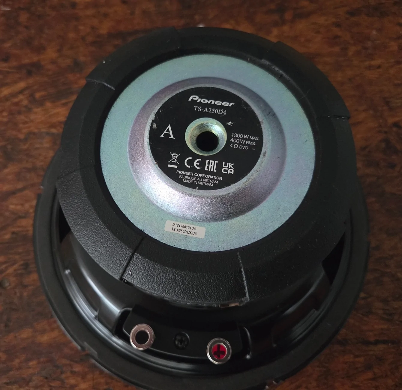 S650 Mustang Pioneer Subwoofer Speaker 20260901_113136
