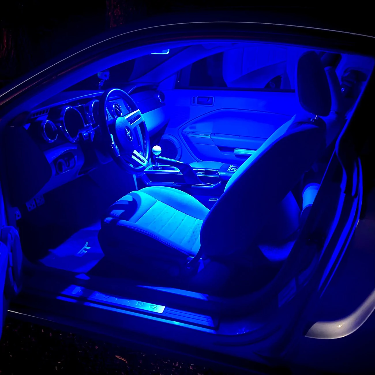 S650 Mustang Diode Dynamics multicolor interior light IMG_6752
