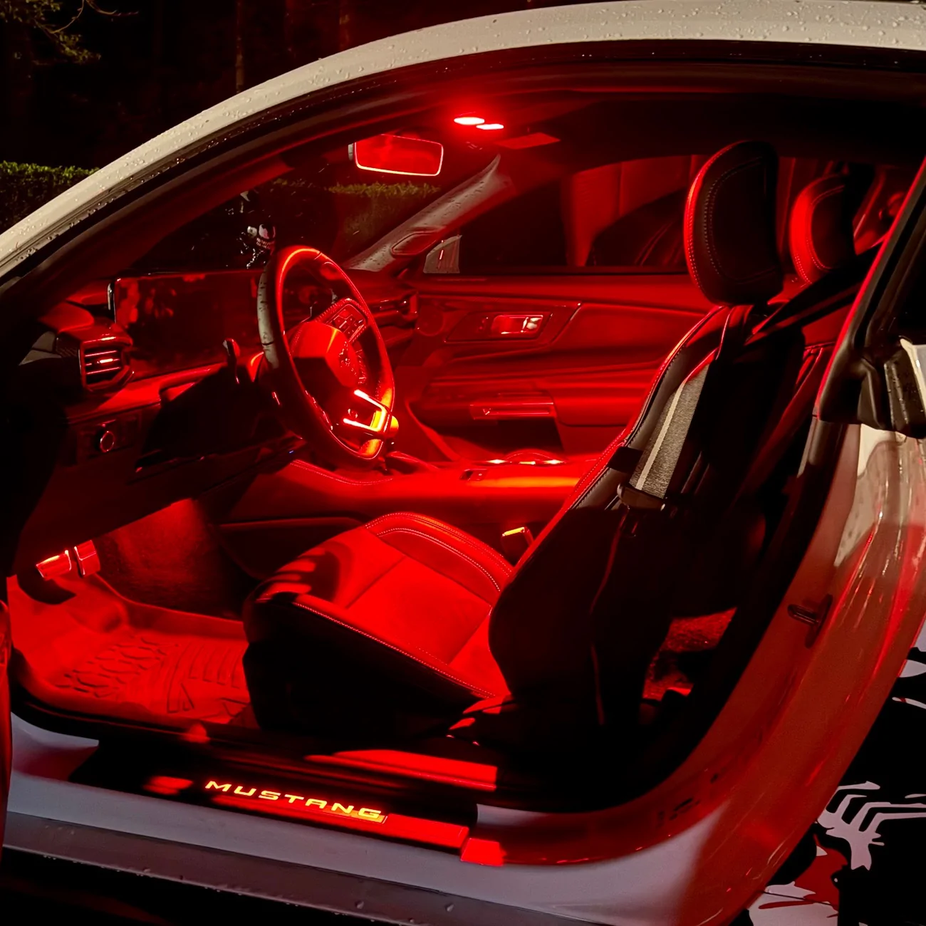 S650 Mustang Diode Dynamics multicolor interior light IMG_6441