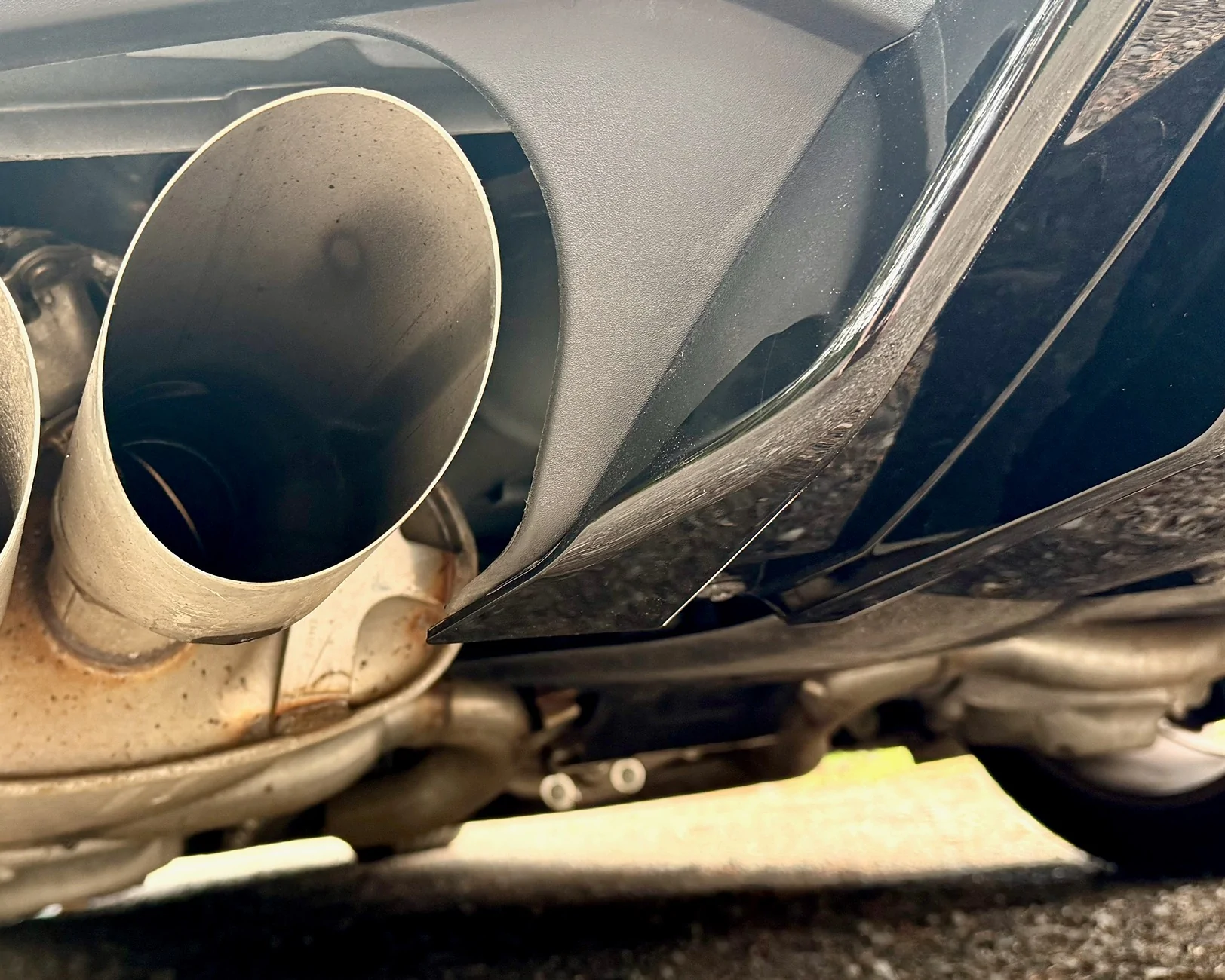 S650 Mustang EOS Diffuser w/Active Exhaust Install! IMG_6494